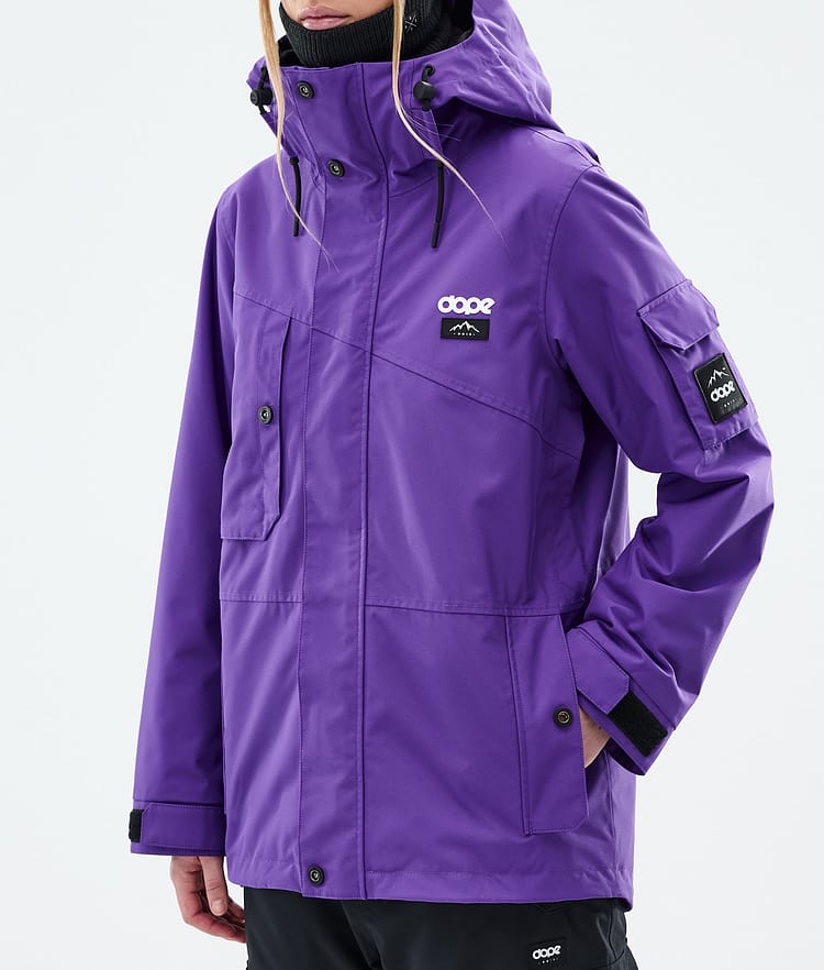 Dope Adept W Snowboardjakke Dame Vivid Purple, Bilde 7 av 9