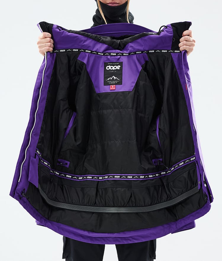 Dope Adept W Skijakke Dame Vivid Purple, Bilde 9 av 9