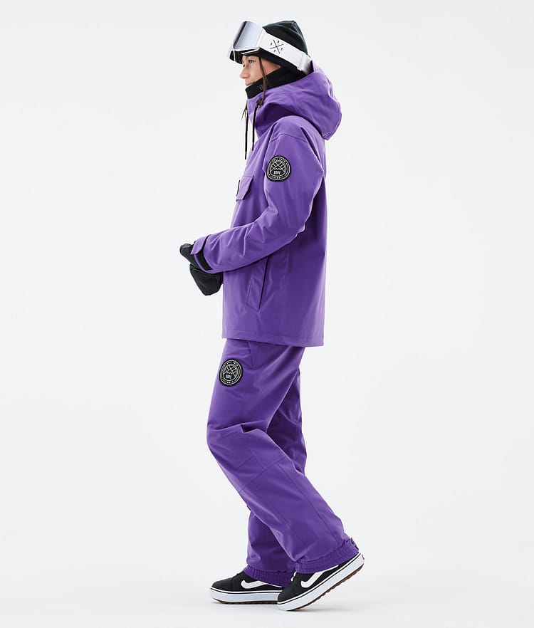 Dope Blizzard W Snowboardjakke Dame Vivid Purple Renewed, Bilde 3 av 8