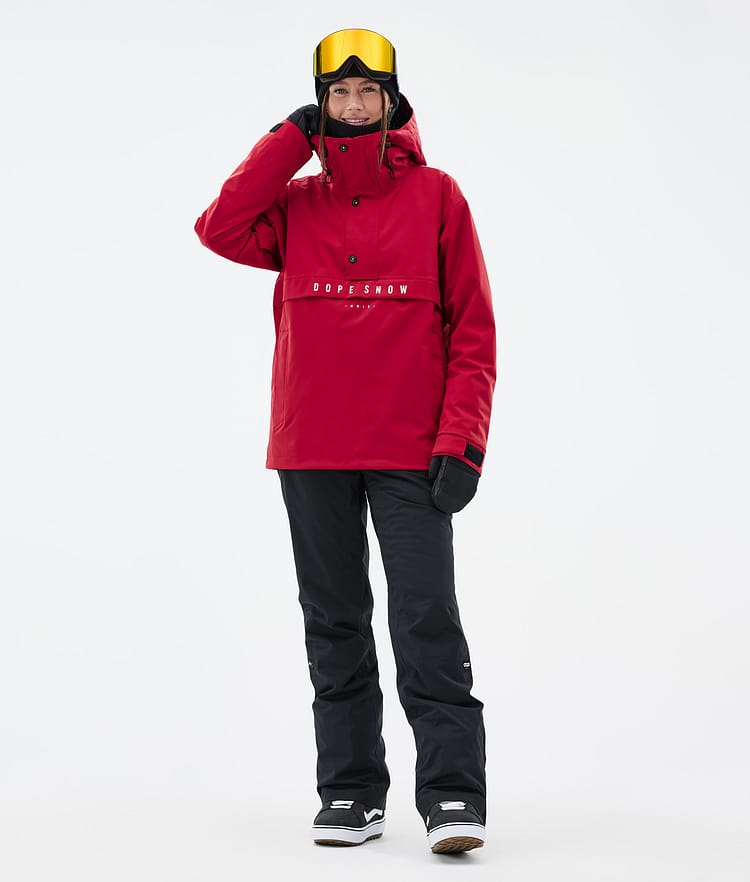 Dope Legacy W Snowboardjakke Dame Deep Red Renewed, Bilde 2 av 8