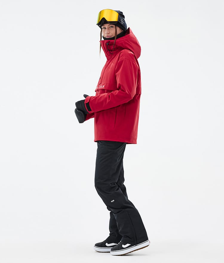Dope Legacy W Snowboardjakke Dame Deep Red Renewed, Bilde 3 av 8