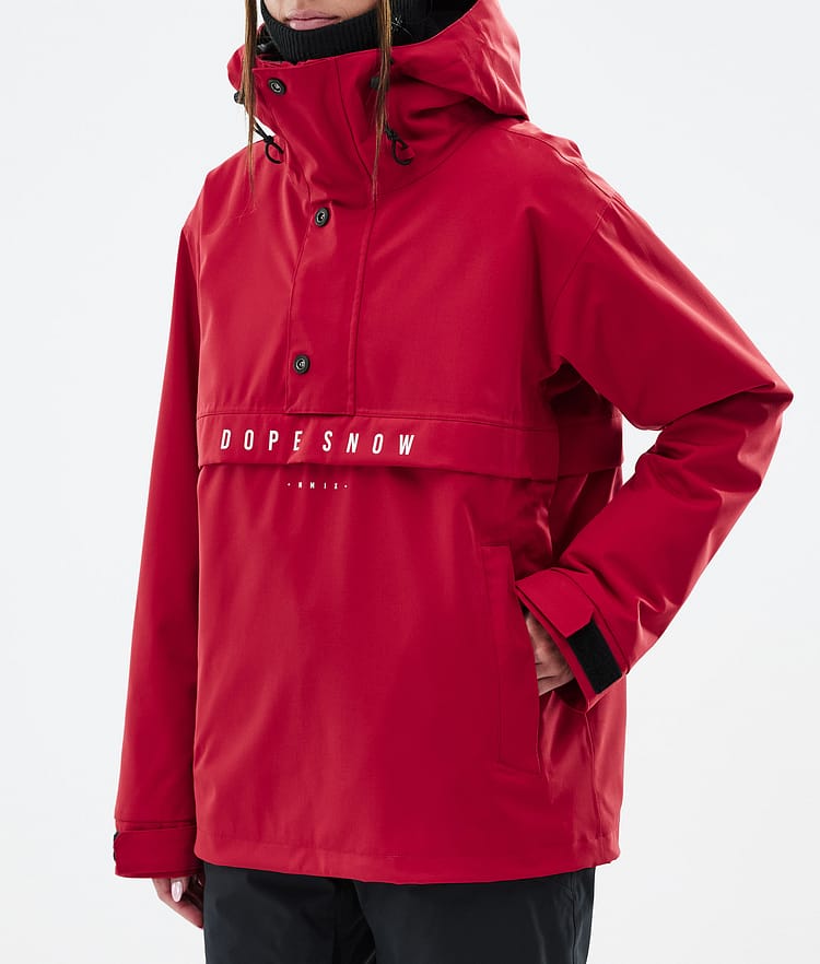 Dope Legacy W Snowboardjakke Dame Deep Red Renewed, Bilde 7 av 8