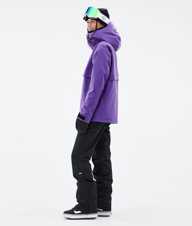 Dope Legacy W Snowboardjakke Dame Vivid Purple Renewed, Bilde 3 av 8