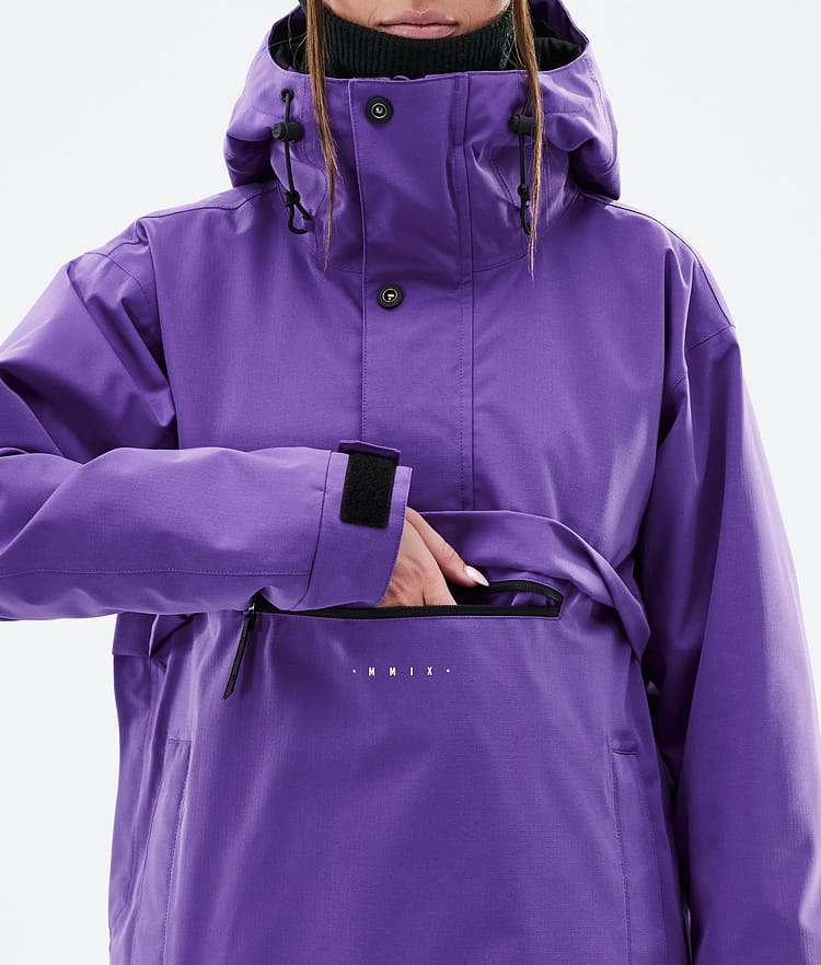 Dope Legacy W Snowboardjakke Dame Vivid Purple Renewed, Bilde 8 av 8