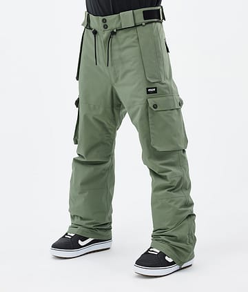 Dope Iconic Snowboardbukse Herre Moss Green Renewed