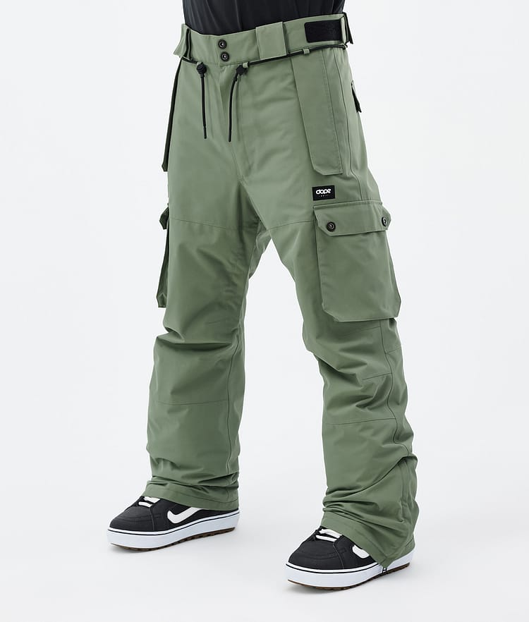 Dope Iconic Snowboardbukse Herre Moss Green Renewed, Bilde 1 av 7