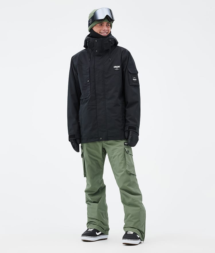 Dope Iconic Snowboardbukse Herre Moss Green Renewed, Bilde 2 av 7