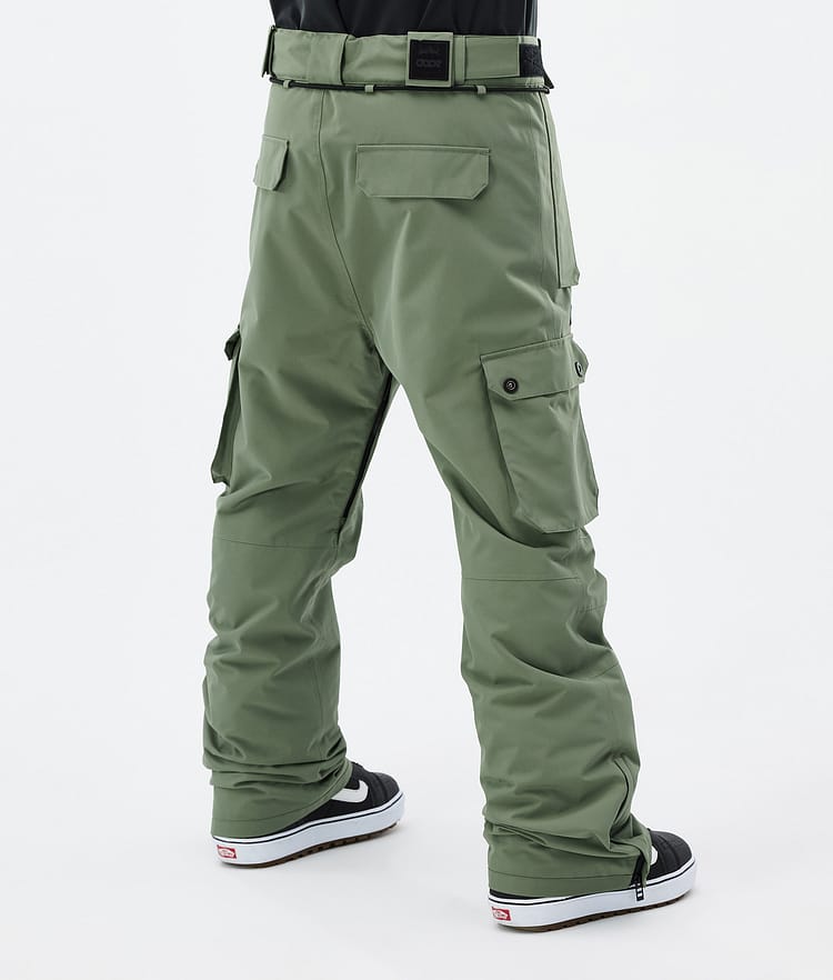 Dope Iconic Snowboardbukse Herre Moss Green Renewed, Bilde 4 av 7