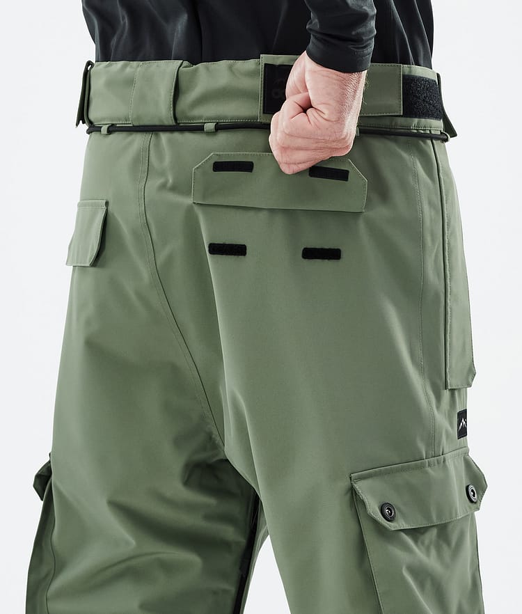 Dope Iconic Snowboardbukse Herre Moss Green Renewed, Bilde 7 av 7