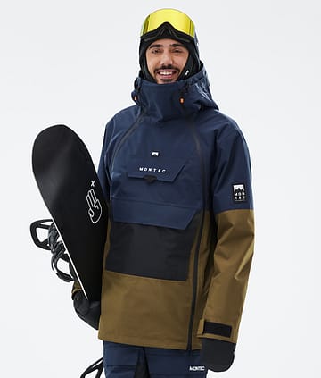 Montec Doom Snowboardjakke Dark Blue/Black/Fatigue
