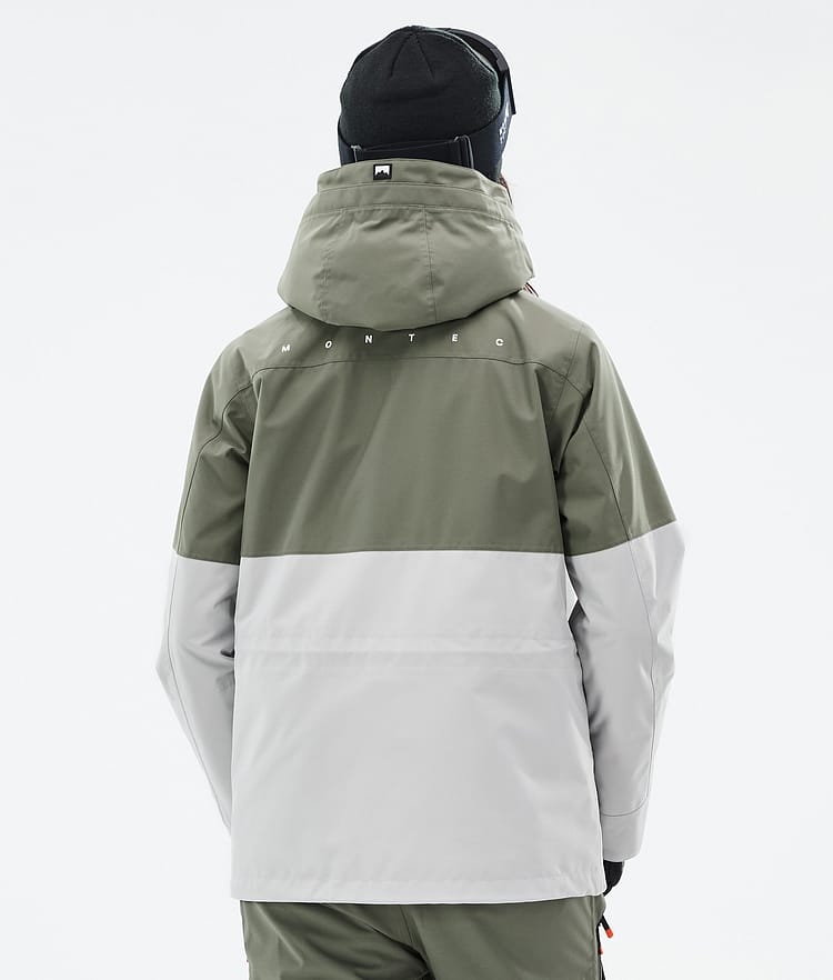 Montec Doom W Snowboardjakke Dame Greenish/Black/Light Grey Renewed, Bilde 7 av 11