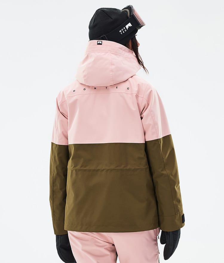 Montec Doom W Snowboardjakke Dame Soft Pink/Black/Fatigue Renewed, Bilde 6 av 10