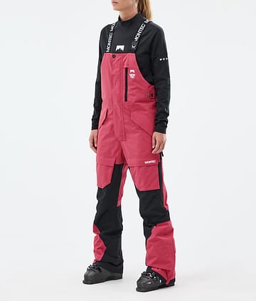 Montec Fawk W Skibukse Dame Light Red/Black