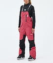 Montec Fawk W Snowboardbukse Dame Light Red/Black