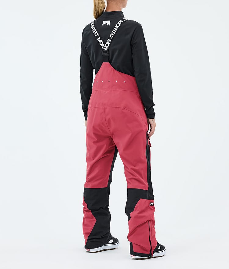 Montec Fawk W Snowboardbukse Dame Light Red/Black Renewed, Bilde 4 av 7