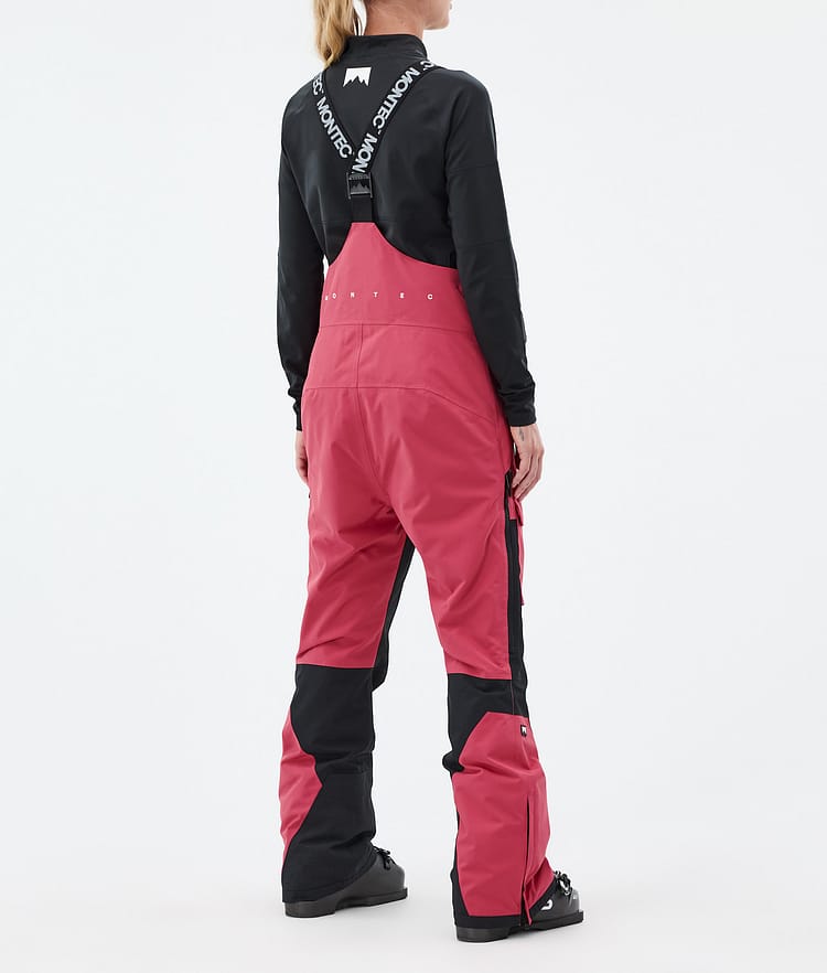 Montec Fawk W Skibukse Dame Light Red/Black, Bilde 3 av 6