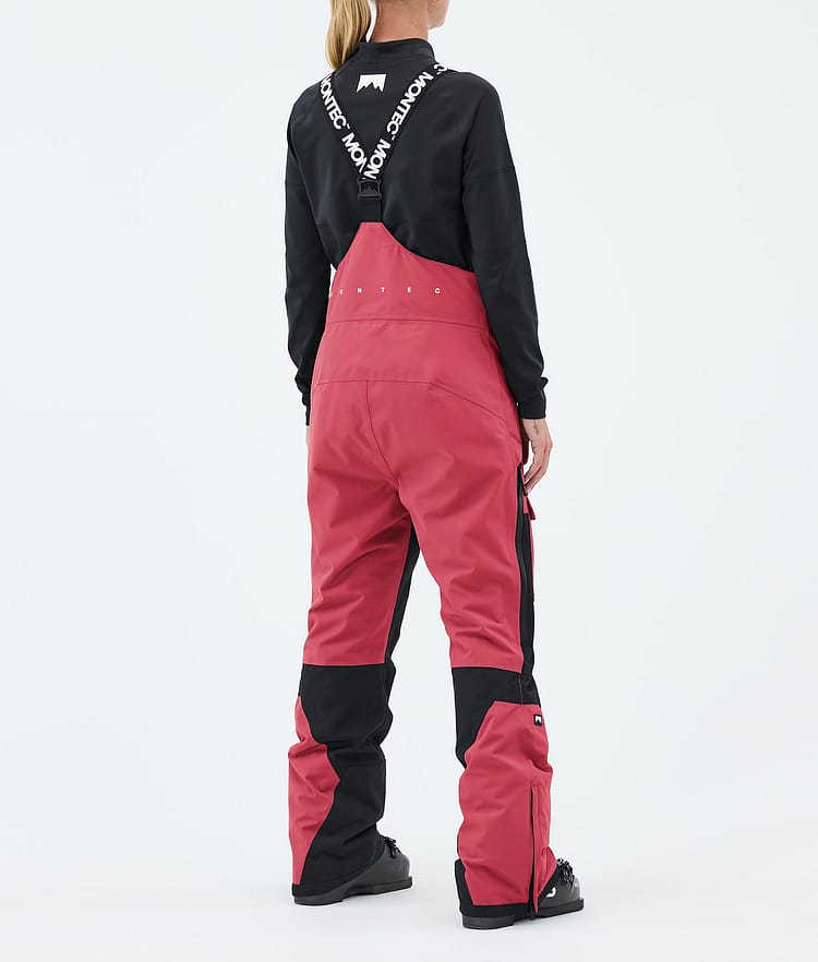 Montec Fawk W Skibukse Dame Light Red/Black, Bilde 4 av 7