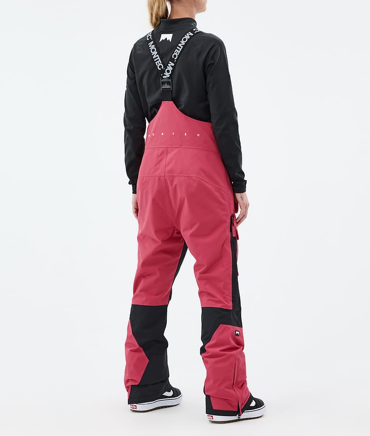 Montec Fawk W Snowboardbukse Dame Light Red/Black Renewed, Bilde 3 av 6