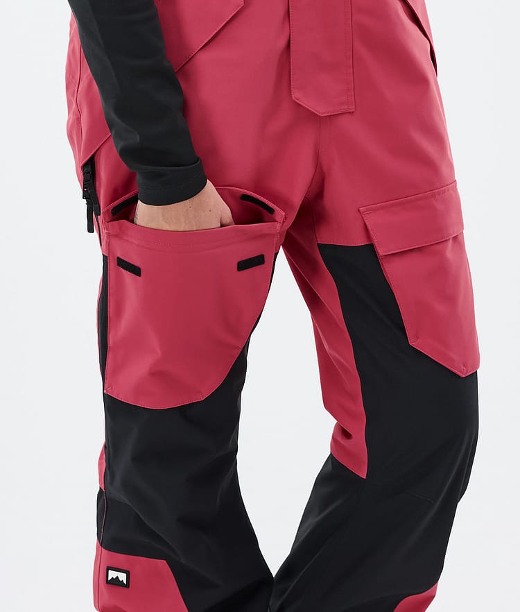 Montec Fawk W Snowboardbukse Dame Light Red/Black Renewed, Bilde 6 av 6