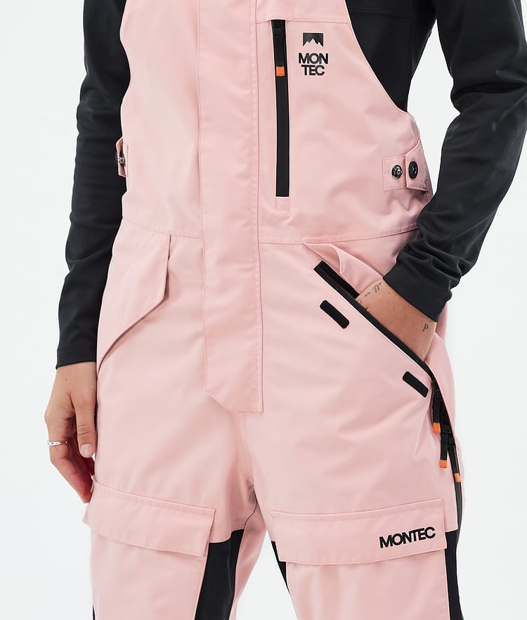 Montec Fawk W Snowboardbukse Dame Soft Pink/Black/Fatigue Renewed, Bilde 5 av 7