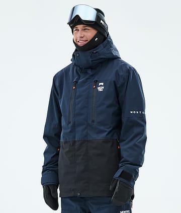 Montec Fawk Snowboardjakke Dark Blue/Black