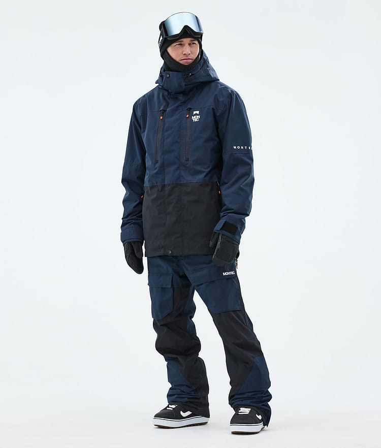 Montec Fawk Snowboardjakke Herre Dark Blue/Black, Bilde 2 av 2