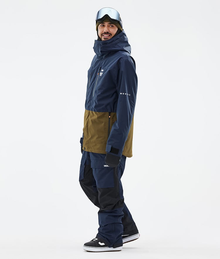Montec Fawk Snowboardjakke Herre Dark Blue/Fatigue Renewed, Bilde 4 av 10