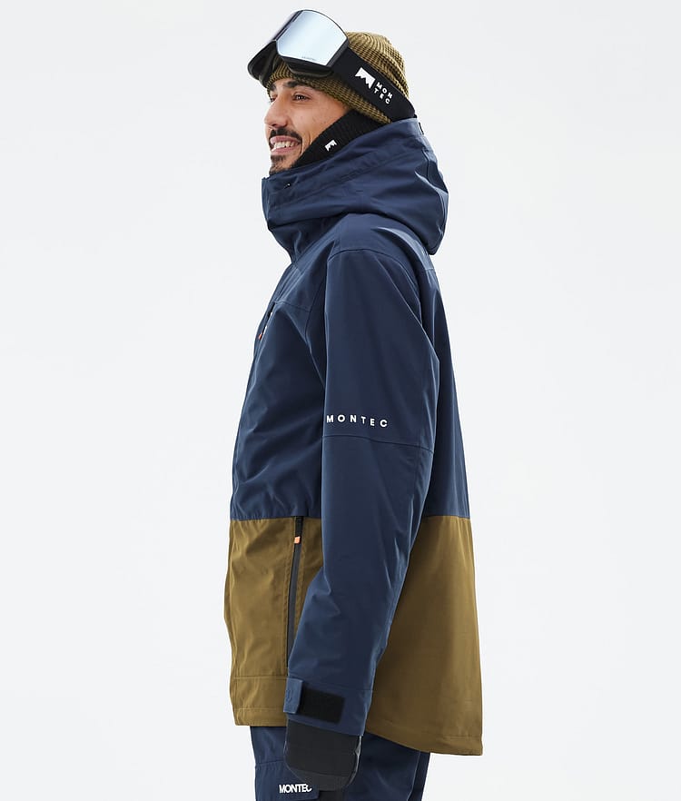 Montec Fawk Snowboardjakke Herre Dark Blue/Fatigue Renewed, Bilde 6 av 10