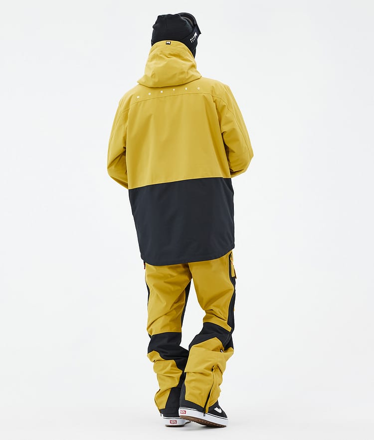 Montec Fawk Snowboardjakke Herre Yellow/Black Renewed, Bilde 5 av 10