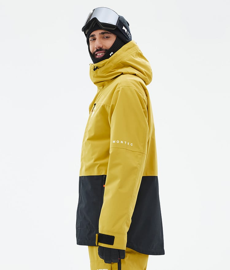 Montec Fawk Snowboardjakke Herre Yellow/Black Renewed, Bilde 6 av 10