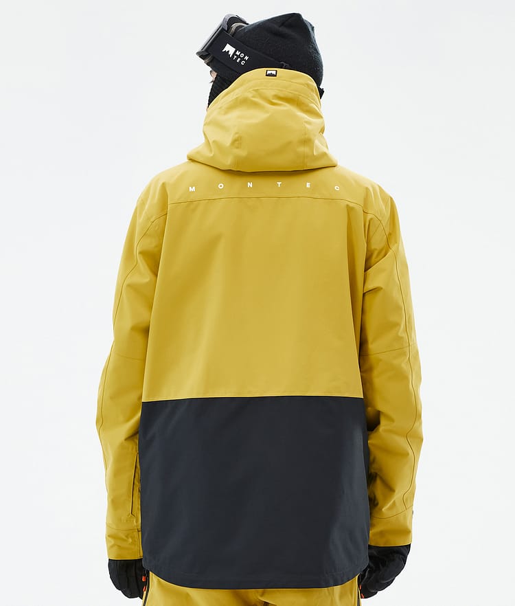 Montec Fawk Snowboardjakke Herre Yellow/Black Renewed, Bilde 7 av 10