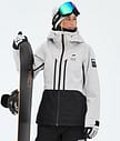 Montec Moss W Snowboardjakke Dame Light Grey/Black