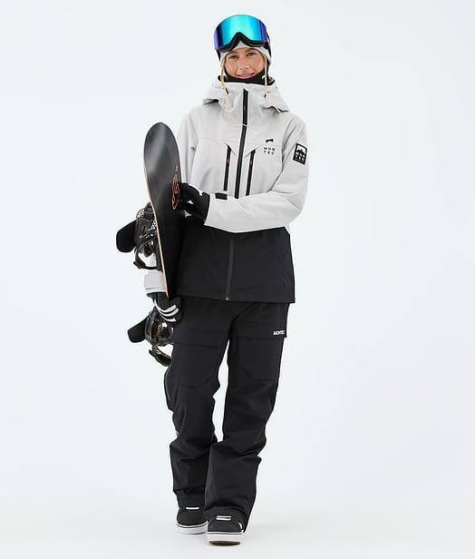 Montec Moss W Snowboardoutfit Light Grey/Black