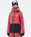 Montec Moss W Skijakke Dame Light Red/Black