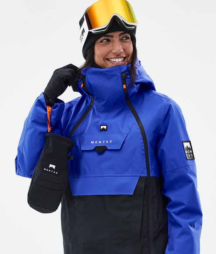Montec Doom W Snowboardjakke Dame Cobalt Blue/Black Renewed, Bilde 2 av 11