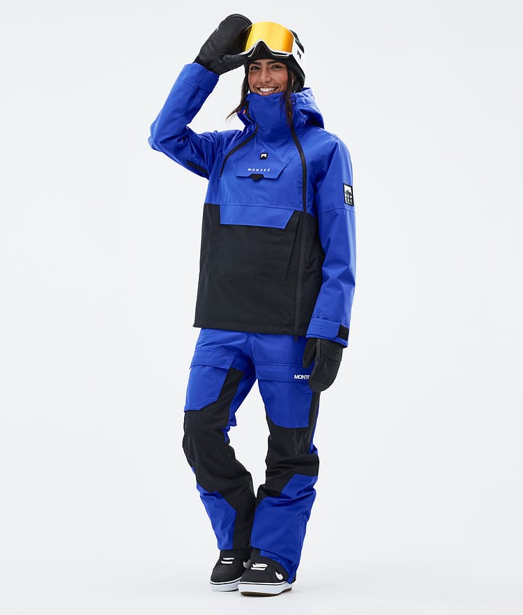 Montec Doom W Snowboardjakke Dame Cobalt Blue/Black Renewed, Bilde 3 av 11