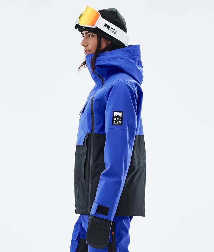 Montec Doom W Snowboardjakke Dame Cobalt Blue/Black Renewed, Bilde 6 av 11