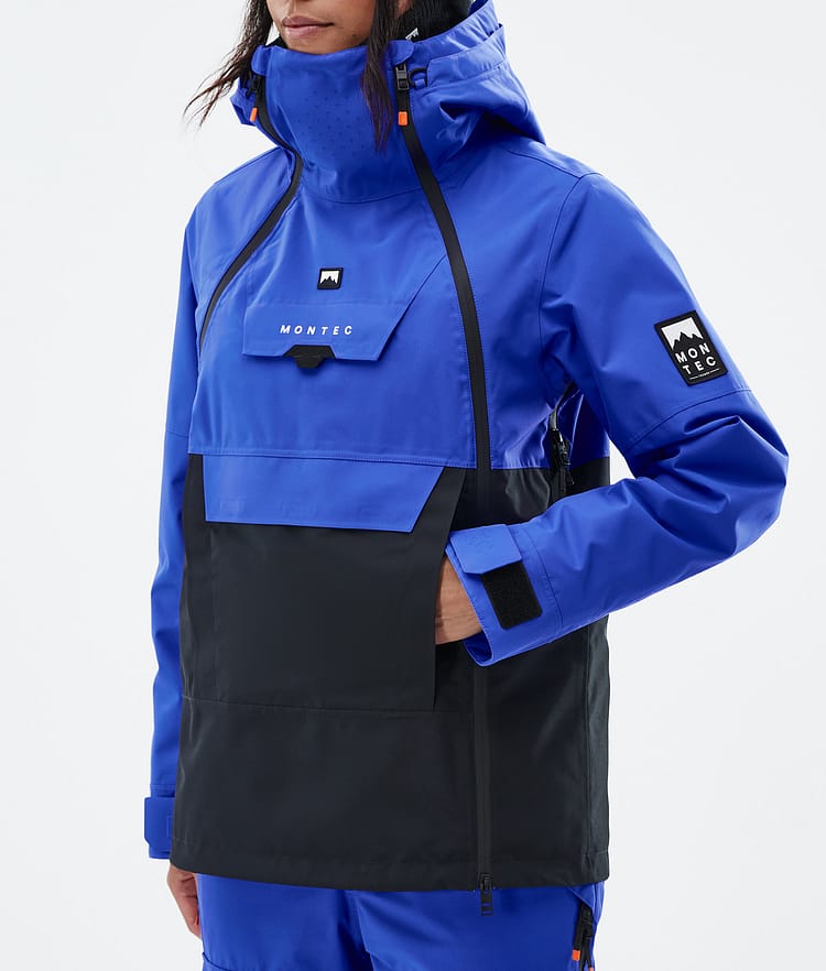Montec Doom W Snowboardjakke Dame Cobalt Blue/Black Renewed, Bilde 8 av 11