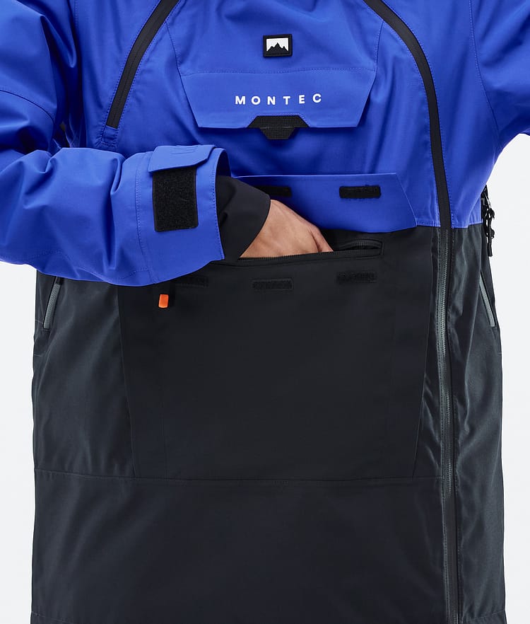 Montec Doom W Snowboardjakke Dame Cobalt Blue/Black Renewed, Bilde 9 av 11