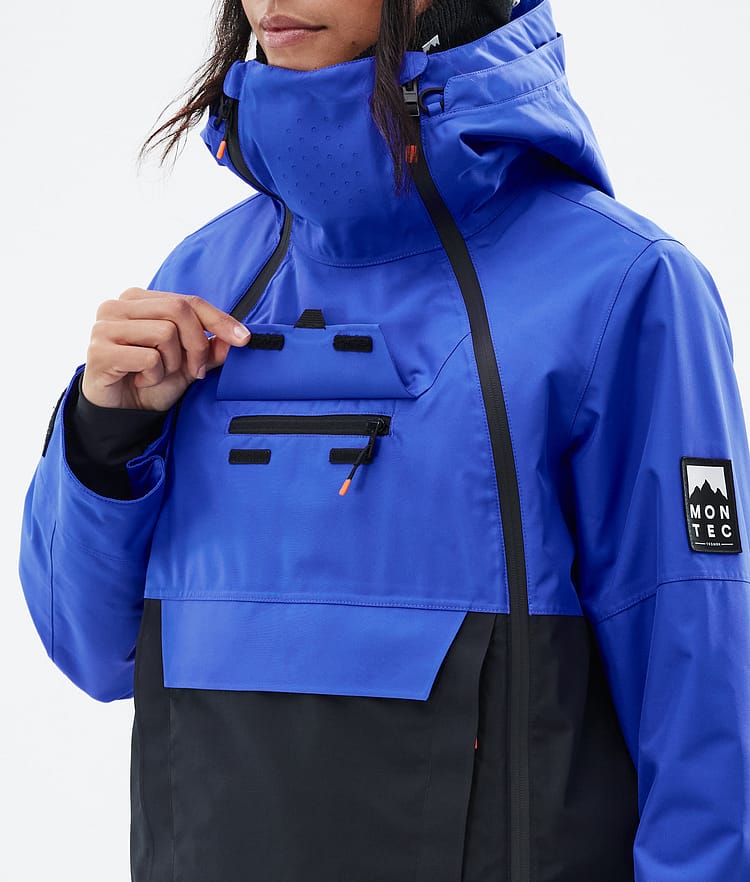 Montec Doom W Snowboardjakke Dame Cobalt Blue/Black Renewed, Bilde 10 av 11