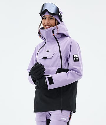 Montec Doom W Snowboardjakke Dame Faded Violet/Black Renewed