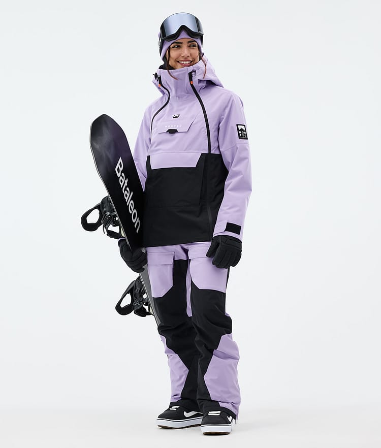 Montec Doom W Snowboardjakke Dame Faded Violet/Black Renewed, Bilde 3 av 11