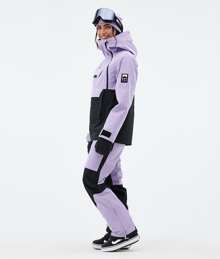 Montec Doom W Snowboardjakke Dame Faded Violet/Black Renewed, Bilde 4 av 11