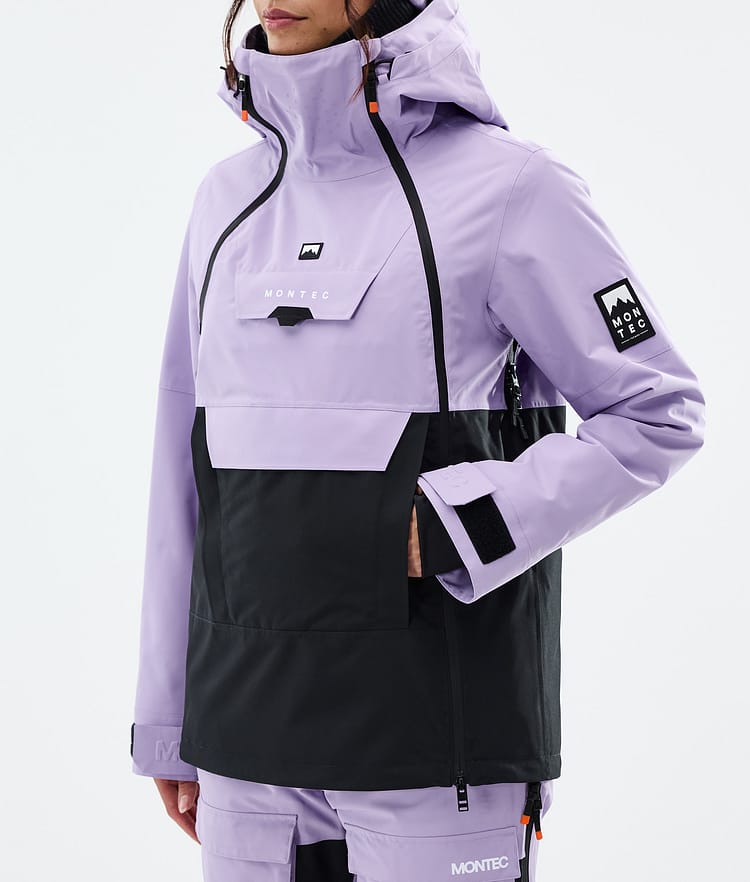 Montec Doom W Snowboardjakke Dame Faded Violet/Black Renewed, Bilde 8 av 11
