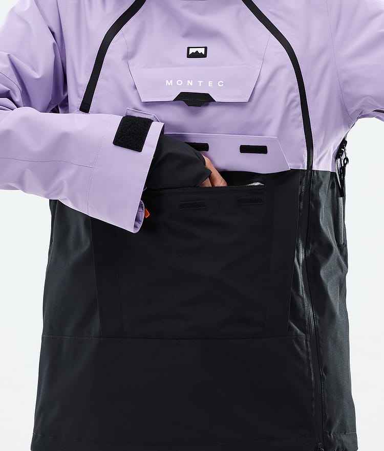 Montec Doom W Snowboardjakke Dame Faded Violet/Black Renewed, Bilde 9 av 11