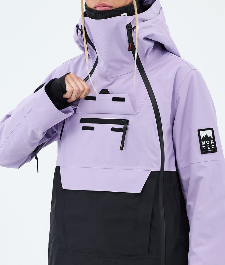 Montec Doom W Skijakke Dame Faded Violet/Black, Bilde 9 av 10
