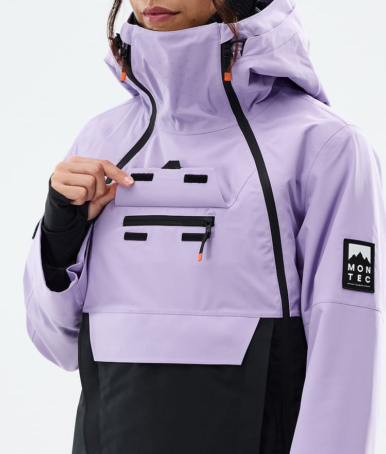 Montec Doom W Snowboardjakke Dame Faded Violet/Black Renewed, Bilde 10 av 11