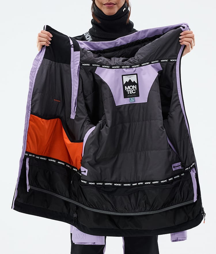Montec Doom W Snowboardjakke Dame Faded Violet/Black Renewed, Bilde 11 av 11