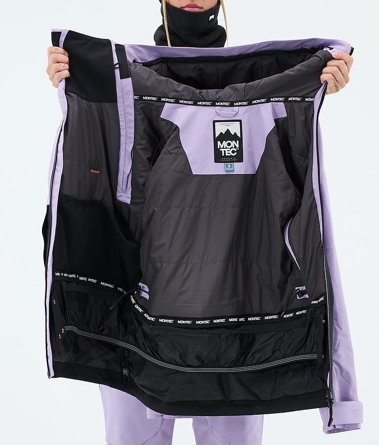 Montec Doom W Snowboardjakke Dame Faded Violet/Black Renewed, Bilde 10 av 10