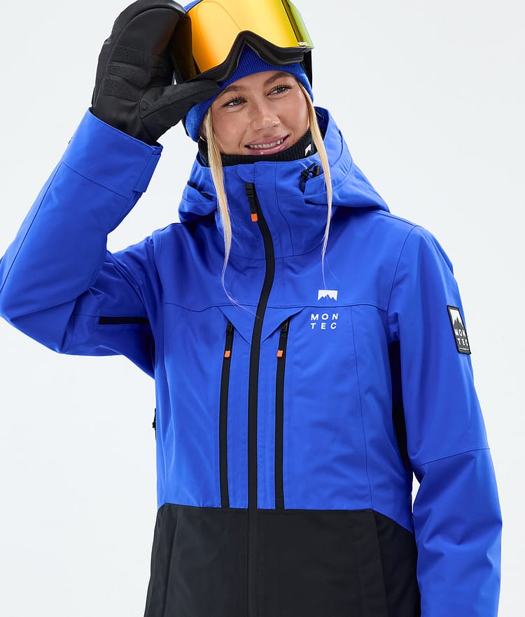 Montec Moss W Snowboardjakke Dame Cobalt Blue/Black, Bilde 2 av 10